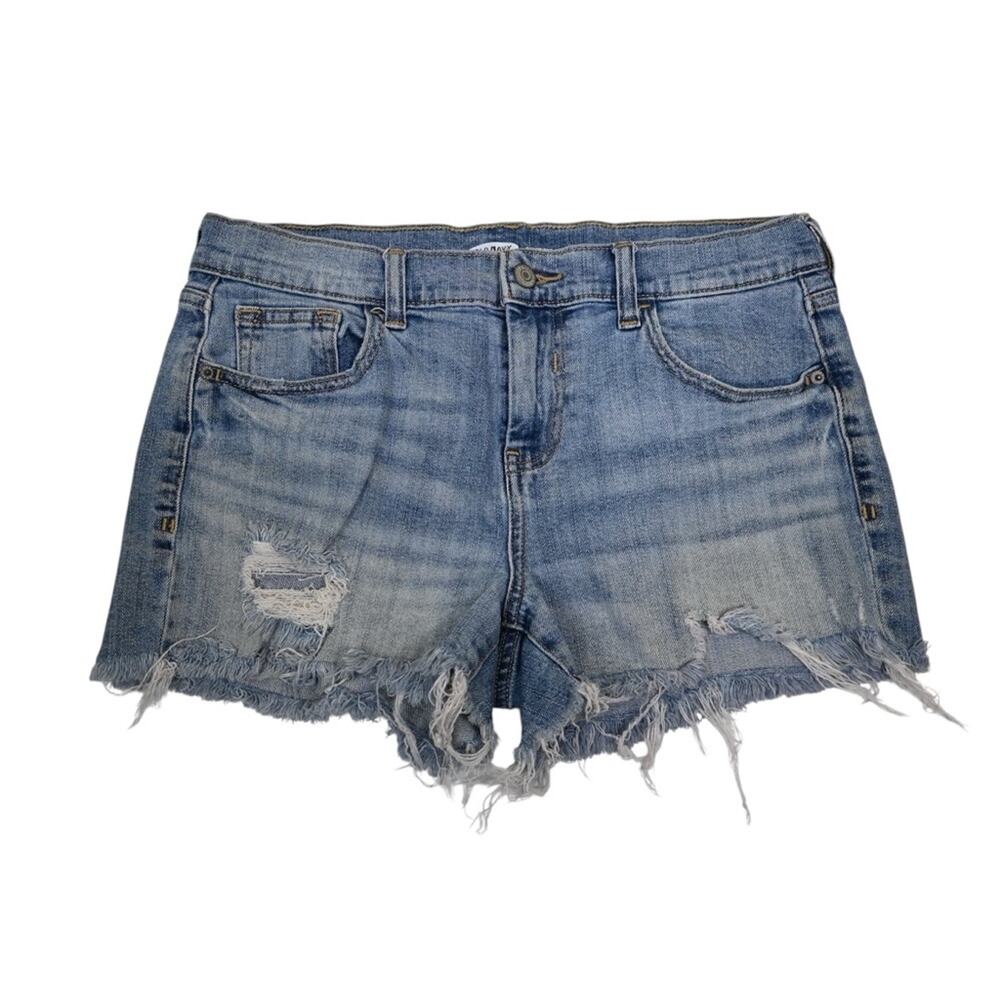 Old Navy Women's 6 Boyfriend Cutoff Denim Jean Short